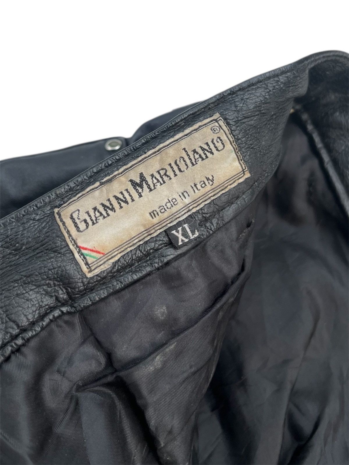 Genuine Leather × Leather Gianni Mariolano Leather Pants Size US 32 / EU 48 - 8 Thumbnail