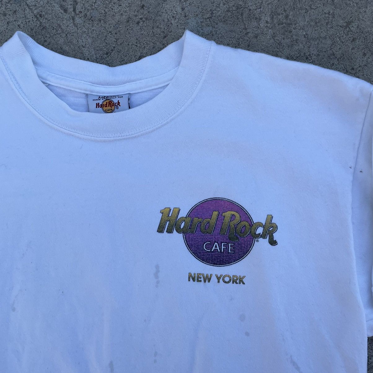 Hard Rock Cafe × Vintage Vintage Hard Rock Cafe T-shirts Logo 90s New York Distressed Size US M / EU 48-50 / 2 - 11 Thumbnail