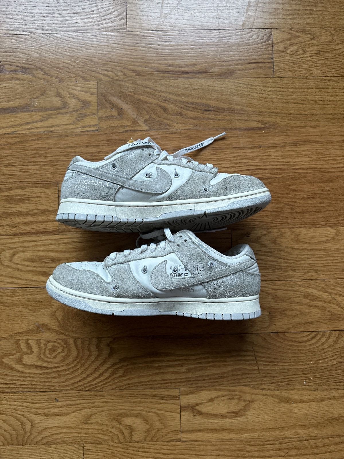 Nike × Off-White Nike Off White Dunk Low 'lot 17' Size US 10.5 / EU 43-44 - 3 Thumbnail