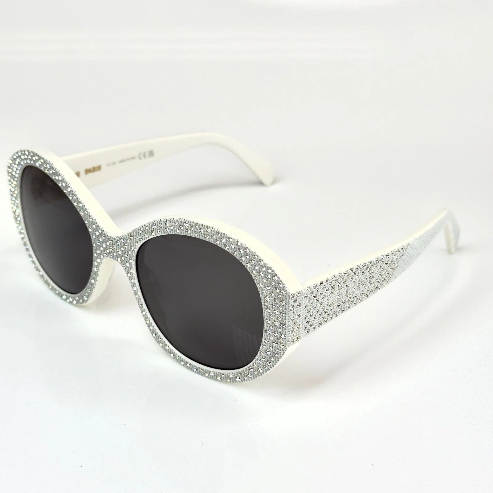 Celine CELINE 4240 BOLD 3 DOTS White Logo Sunglasses CL4240IS 25A Size ONE SIZE - 5 Thumbnail