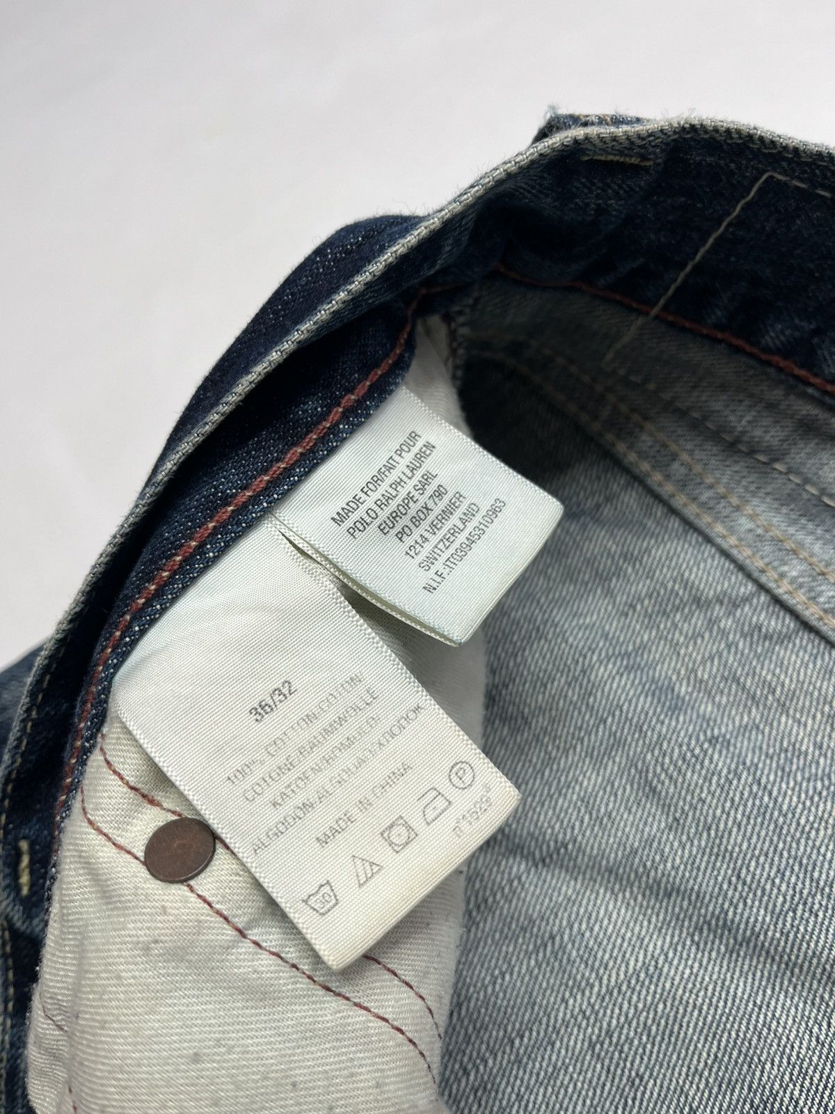 Polo Ralph Lauren Vintage Polo Ralph Lauren PJC Distressed jeans Size US 36 / EU 52 - 9 Thumbnail