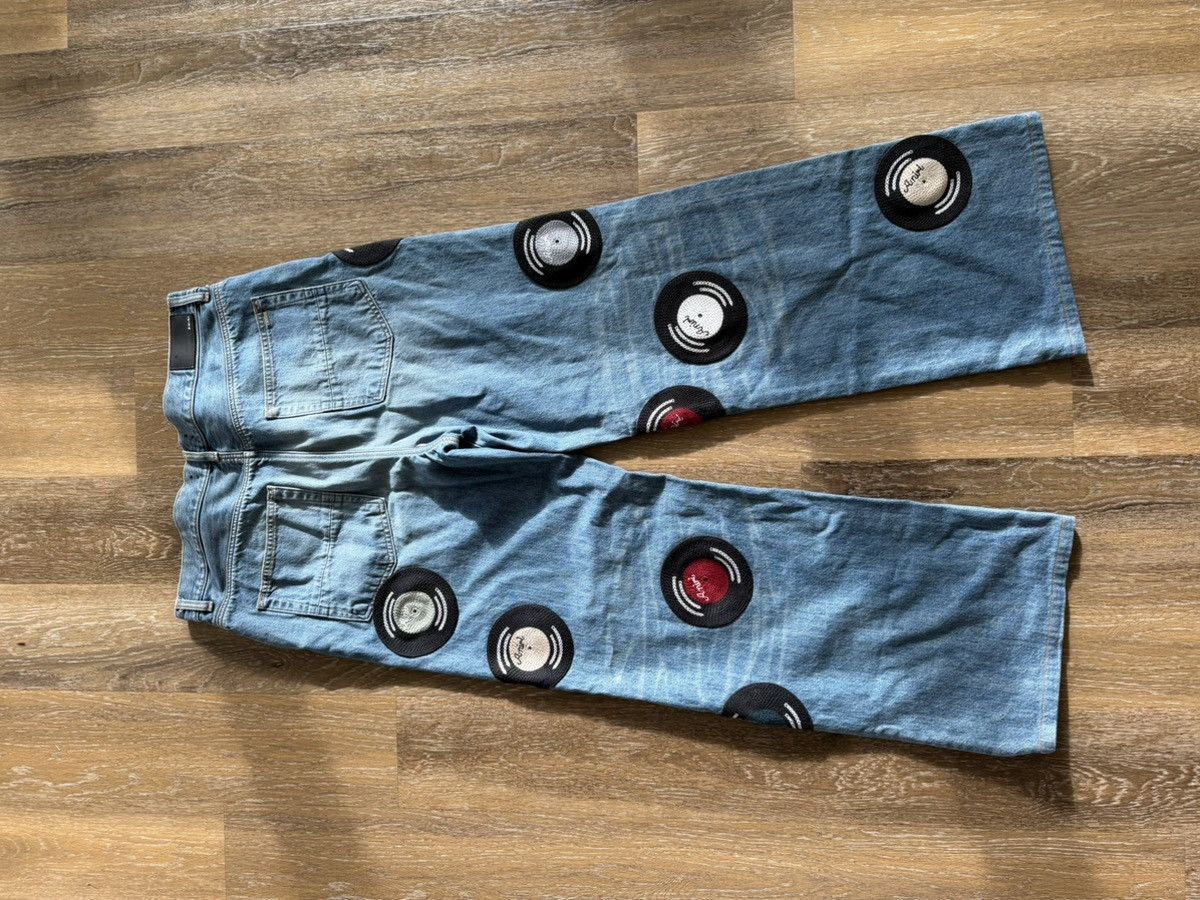 Amiri Amiri baggy record jeans Size US 33 - 2 Thumbnail