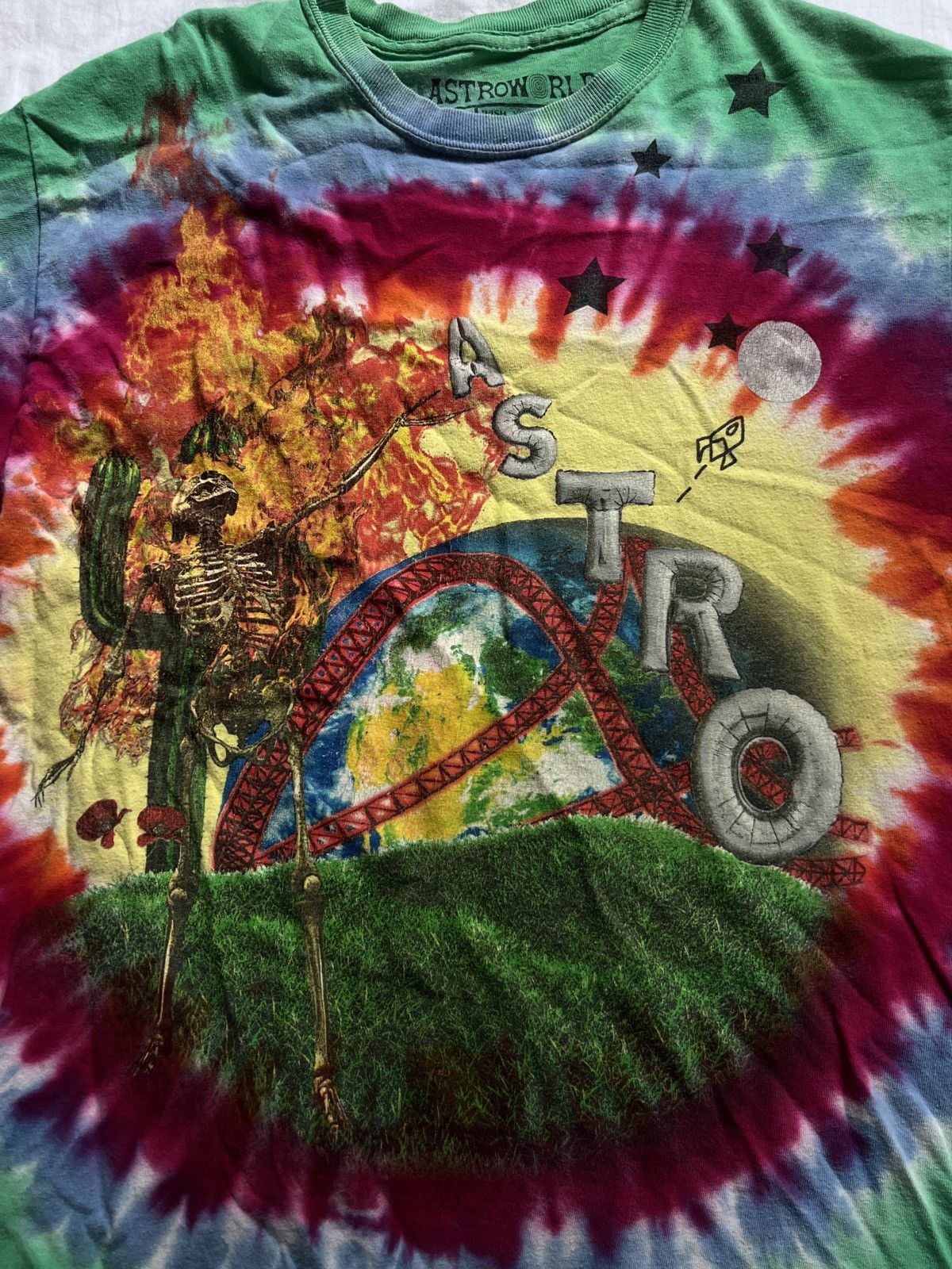 Travis Scott Travis Scott Astroworld Smiley Tee Size US M / EU 48-50 / 2 - 3 Thumbnail