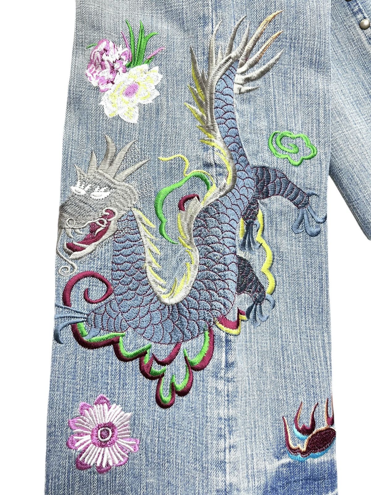 semanticdesign SEMANTIC SENSATION Karakuri Embroidery Studded Flare Size US 31 - 4 Thumbnail