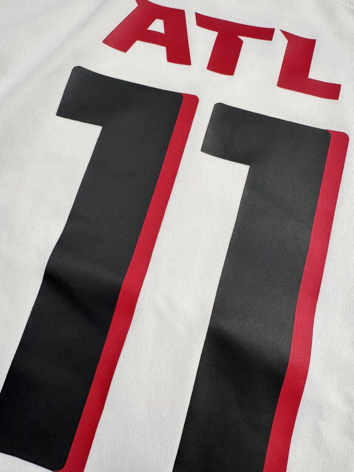 Nike Julio Jones 11 Atlanta Falcons NFL On Field Away Game Jersey Size S / US 4 / IT 40 - 3 Thumbnail