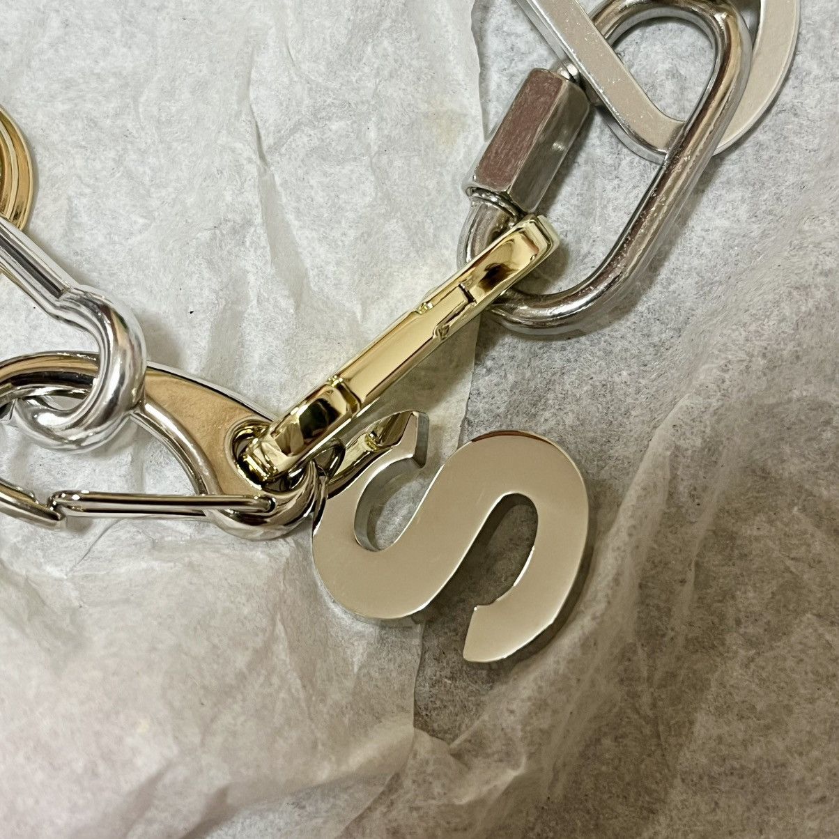 Sacai sacai carabiner bracelet Size ONE SIZE - 5 Thumbnail