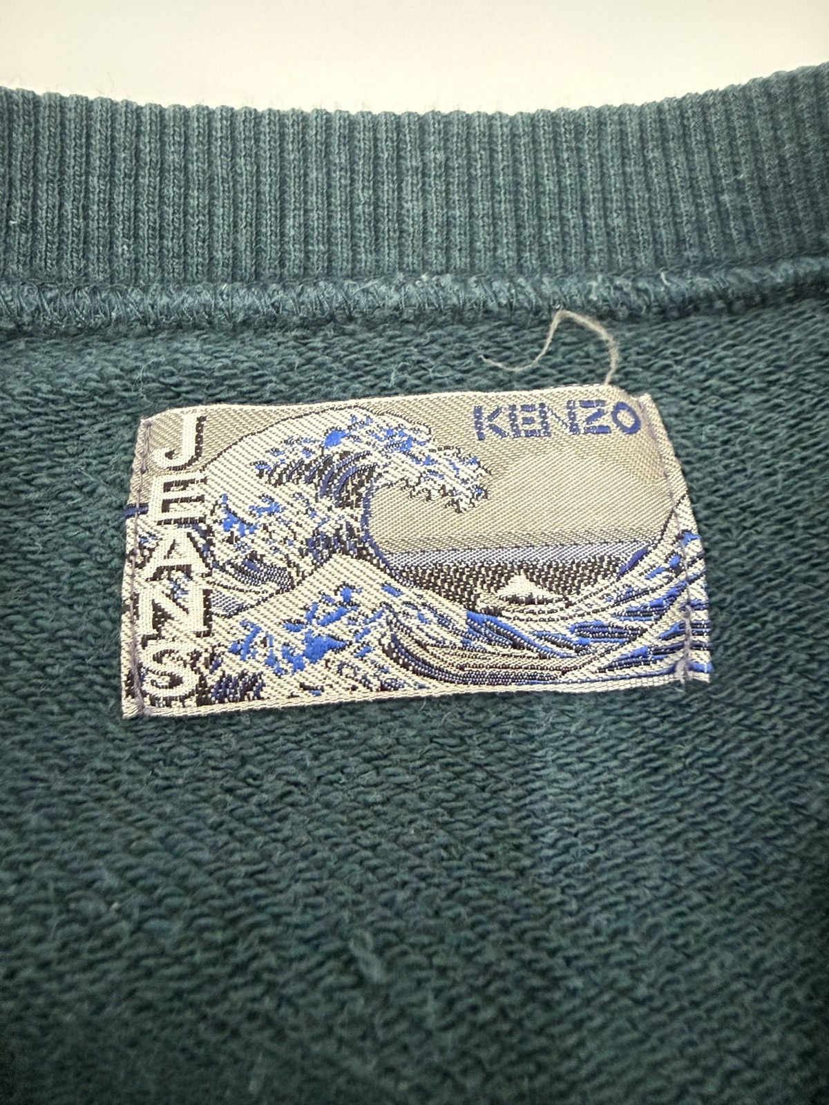 Kenzo 🔥 Vintage Y2K Kenzo Jeans big Logo Sweatshirt - M Size US M / EU 48-50 / 2 - 5 Thumbnail