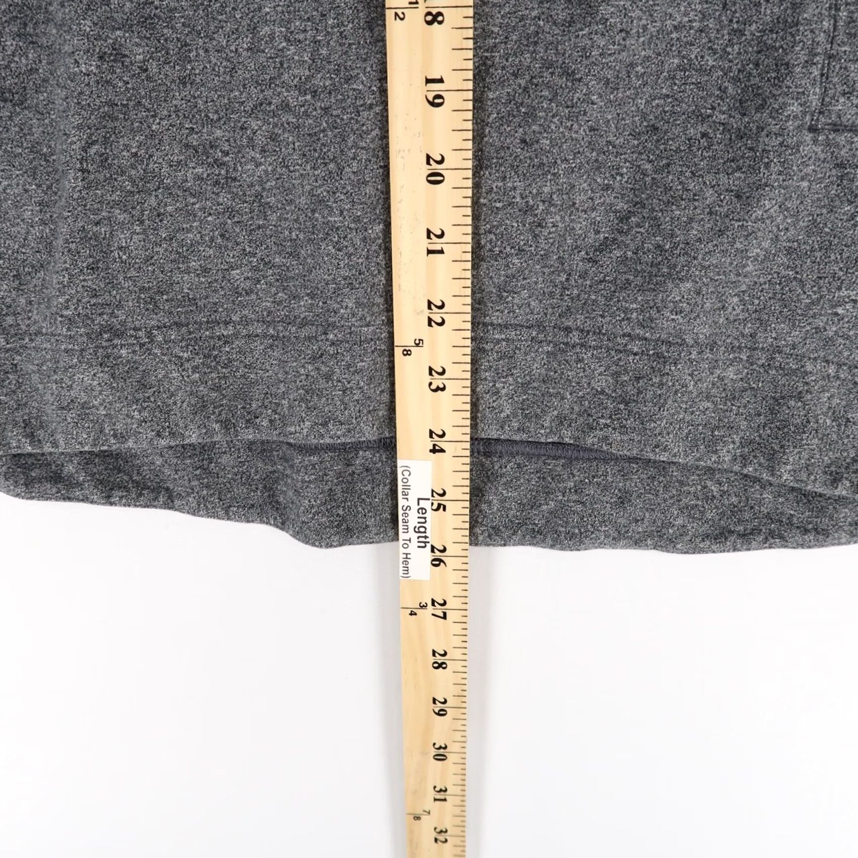 Lululemon Lululemon Hoodie Womens 8 Gray Heather Cowl Neck Pullover Kangaroo Pocket Pullover Hooded Pockets Womens 8 Gray Heather Size M / US 6-8 / IT 42-44 - 7 Thumbnail
