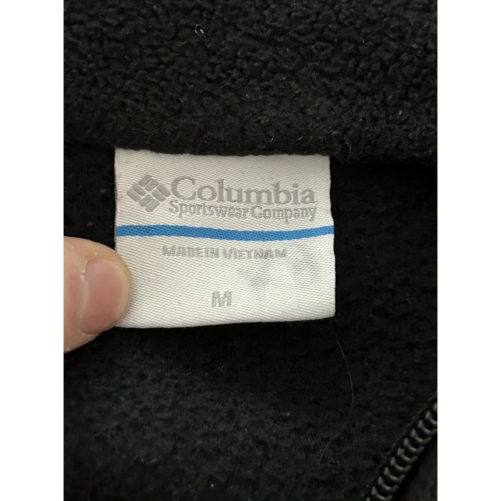 Vintage Columbia Jacket Womens Fleece Full Zip Black Size Medium Size M / US 6-8 / IT 42-44 - 5 Thumbnail