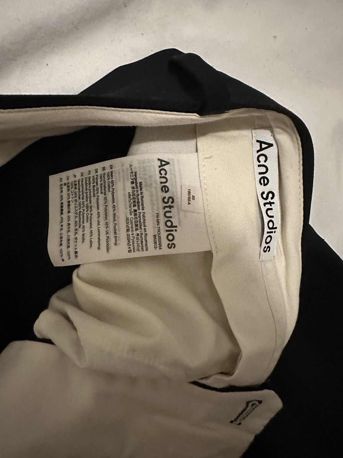Acne Studios Acne studios wide dress trousers Size US 34 / EU 50 - 4 Thumbnail