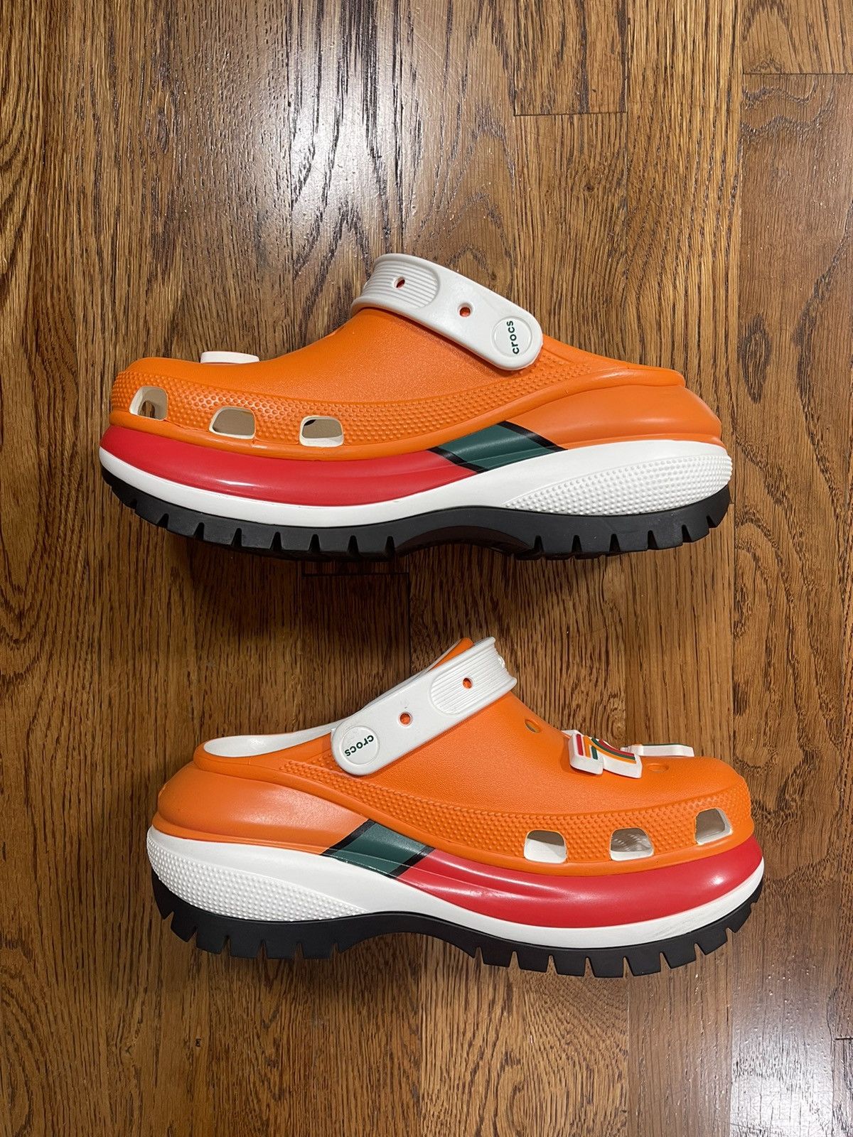 Crocs Crocs Mega Crush Clog 7-Eleven Orange Women’s 8 Size US 8 / IT 38 - 5 Thumbnail