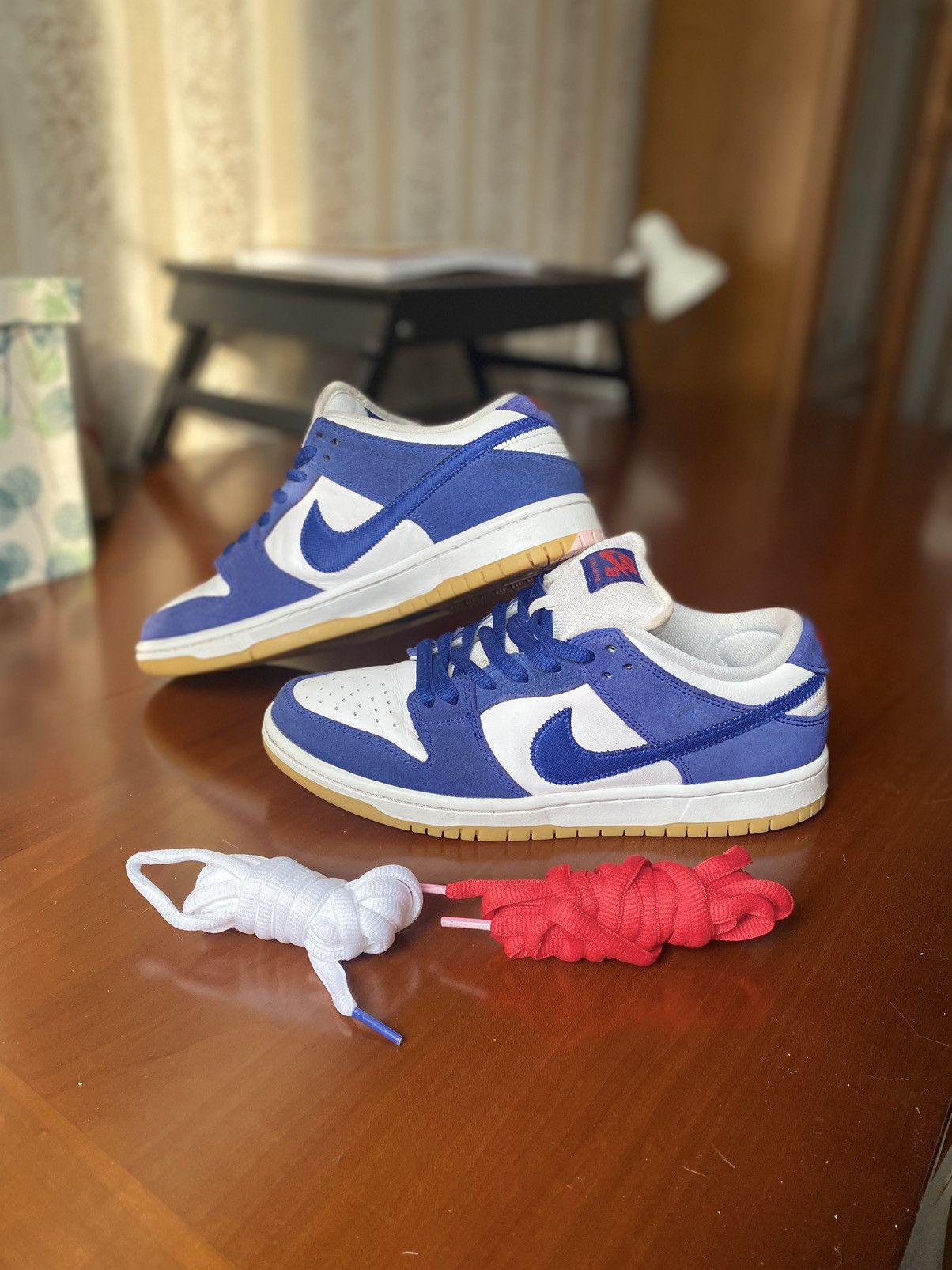 Nike Nike SB Dunk low “LA Dodgers” Size US 7 / IT 37 - 2 Thumbnail