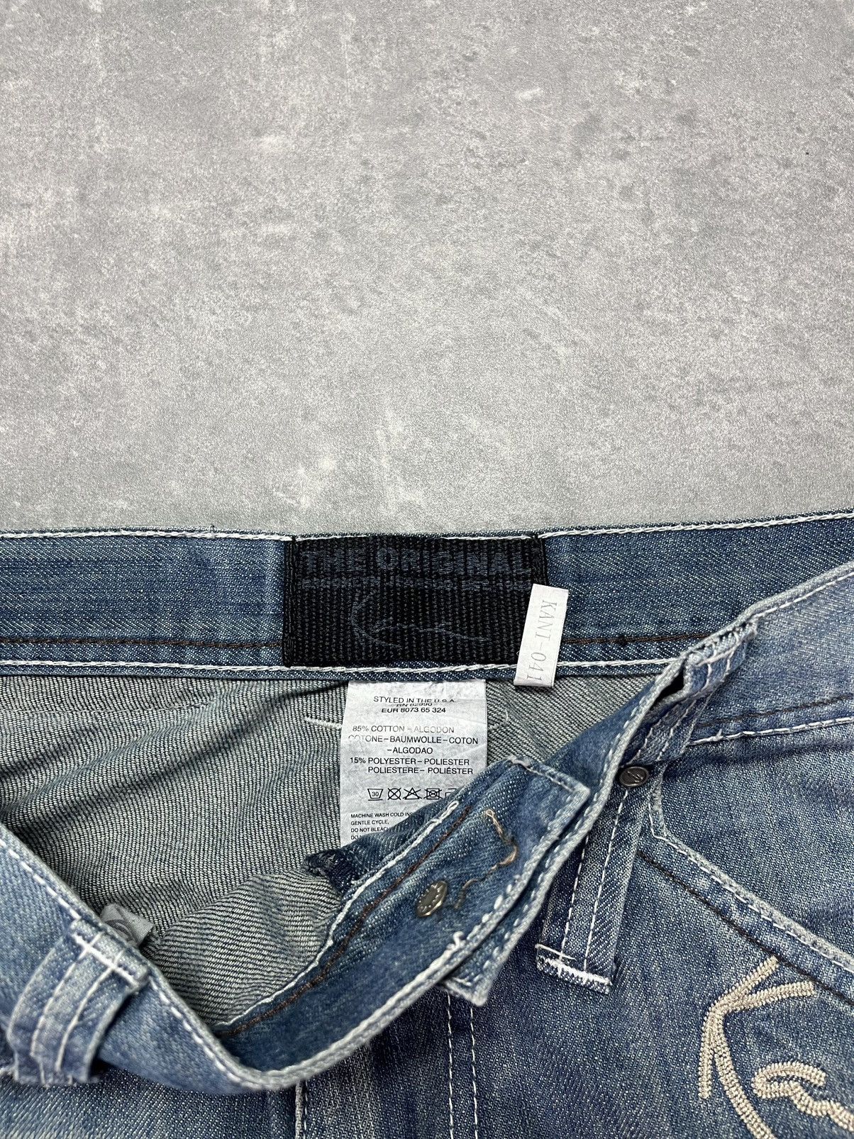 Karl Kani Karl Kani Big Pockets Embroidered Baggy Denim Jeans 32 Size US 32 / EU 48 - 8 Thumbnail