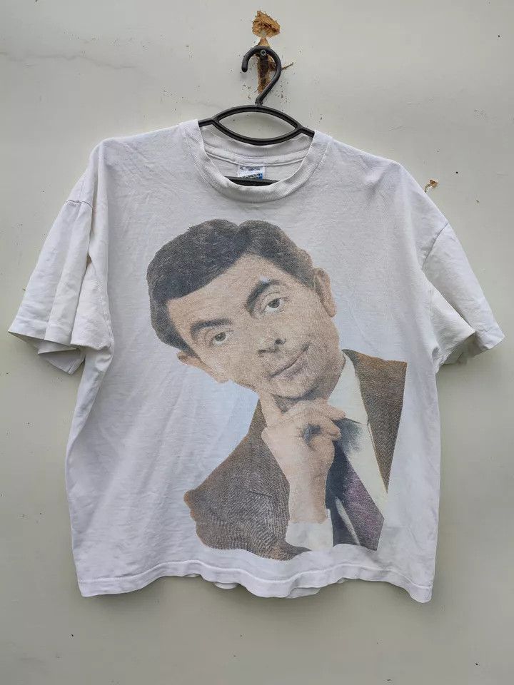 Vintage Rare Vintage 90s Mr. Bean movie t shirt size XL Size US XL / EU 56 / 4 - 11 Thumbnail