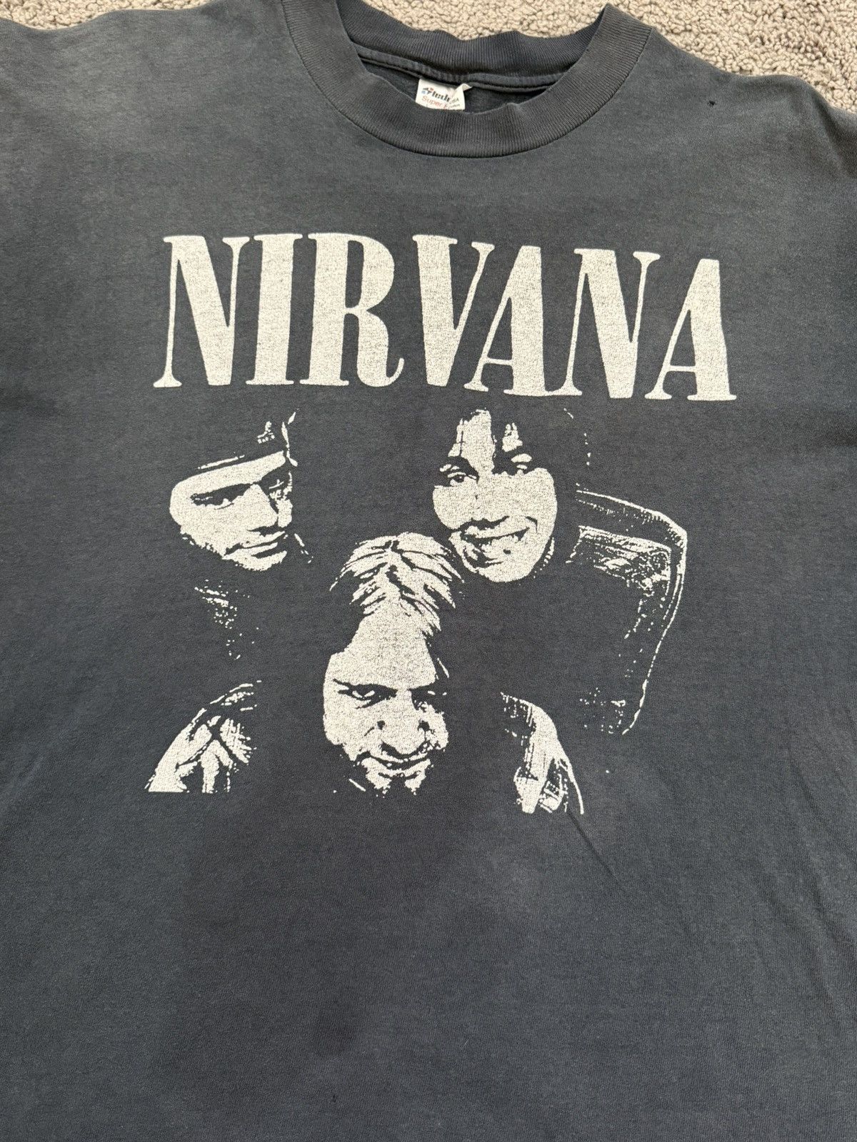 Band Tees Vintage Nirvana Sub Pop Tshirt Size US L / EU 52-54 / 3 - 2 Thumbnail