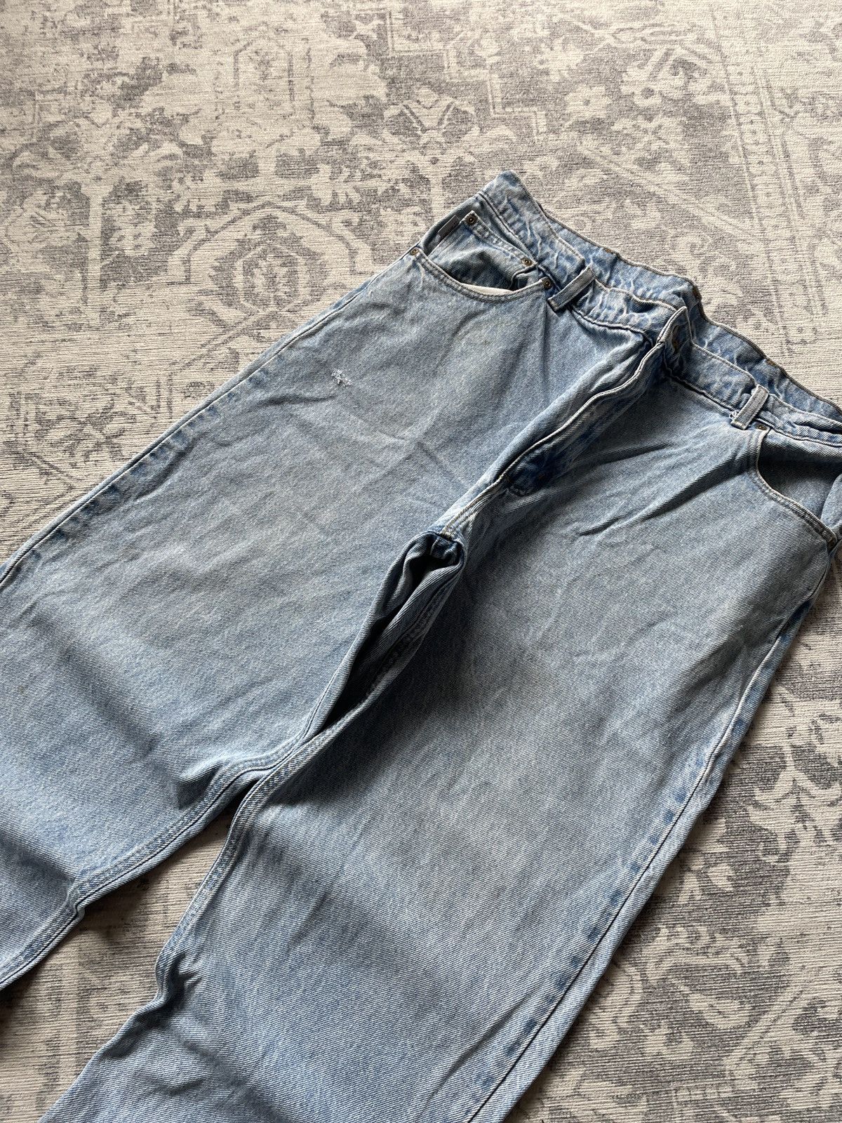 Carhartt Carhartt Vintage Baggy Jeans 90s Wide Avant Garde Japan Y2K Size US 36 / EU 52 - 8 Thumbnail