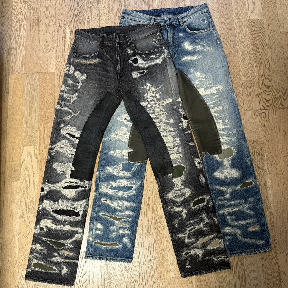 Givenchy Givenchy boro distressed jeans Size US 31 - 6 Thumbnail
