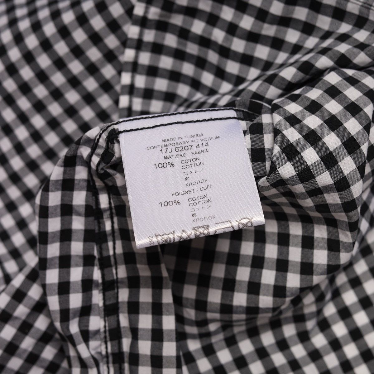 Givenchy Givenchy Plaid Check Oxford Shirt Collar Long Sleeve White Size US L / EU 52-54 / 3 - 12 Thumbnail
