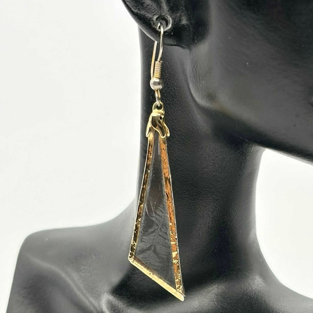 Other Gold Crystal Glass Earrings Size ONE SIZE - 1 Thumbnail