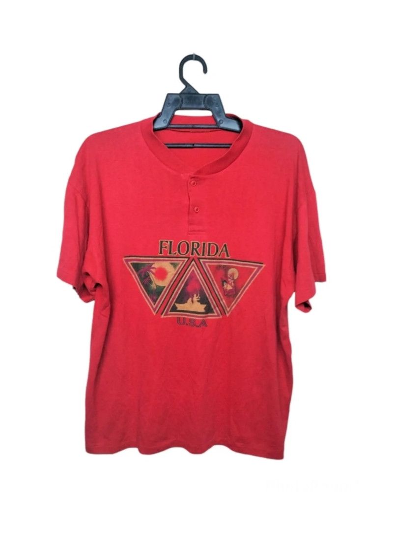 Vintage Vintage Florida tshirt Size US L / EU 52-54 / 3 - 1 Thumbnail