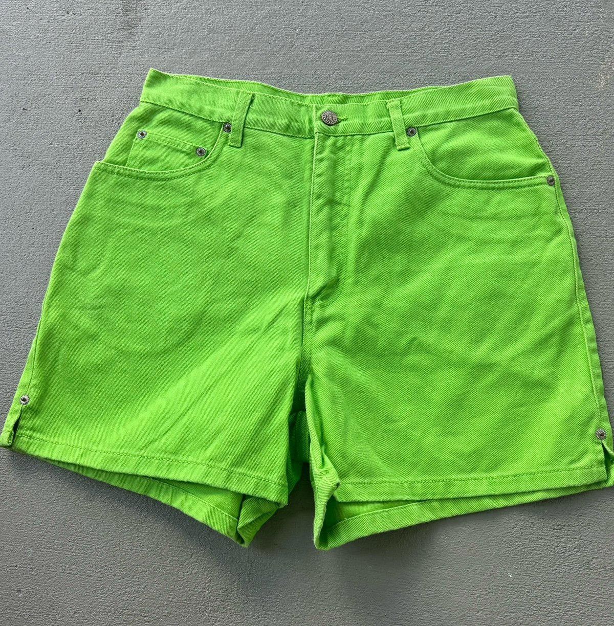 Bill Blass Bill Blass Green Jean Short Size 32" / US 10 / IT 46 - 1 Thumbnail