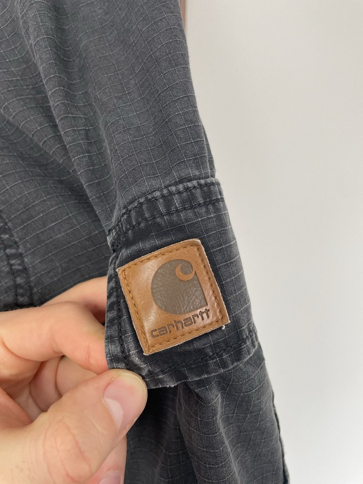 Carhartt Distressed Washed Carhartt Cargo Pant Vintage Workwear Hype Size US 38 / EU 54 - 3 Thumbnail