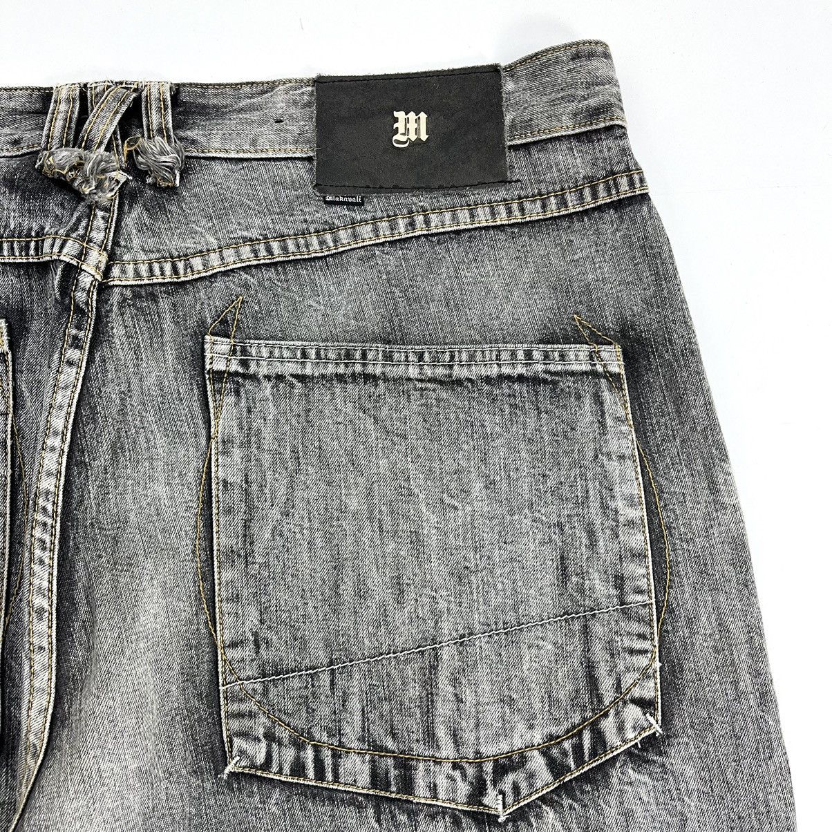 Makaveli × Vintage Vintage 2pac Makaveli Baggy Jeans Lyrics Printed Artworks Size US 40 / EU 56 - 16 Thumbnail