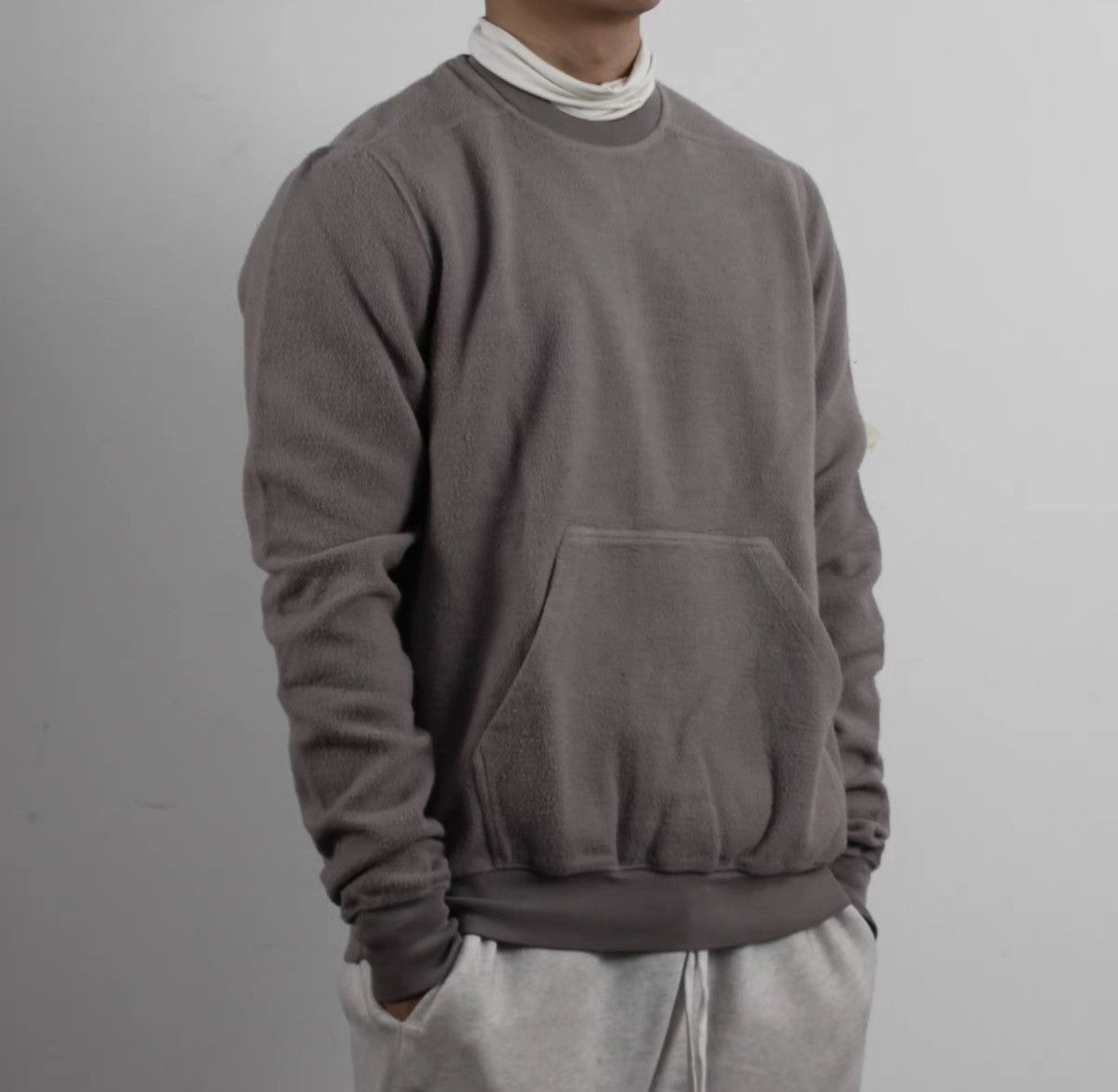 Rick Owens Rick Owens DRKSHDW Reversible Fleece Sweatshirt Size US M / EU 48-50 / 2 - 9 Thumbnail