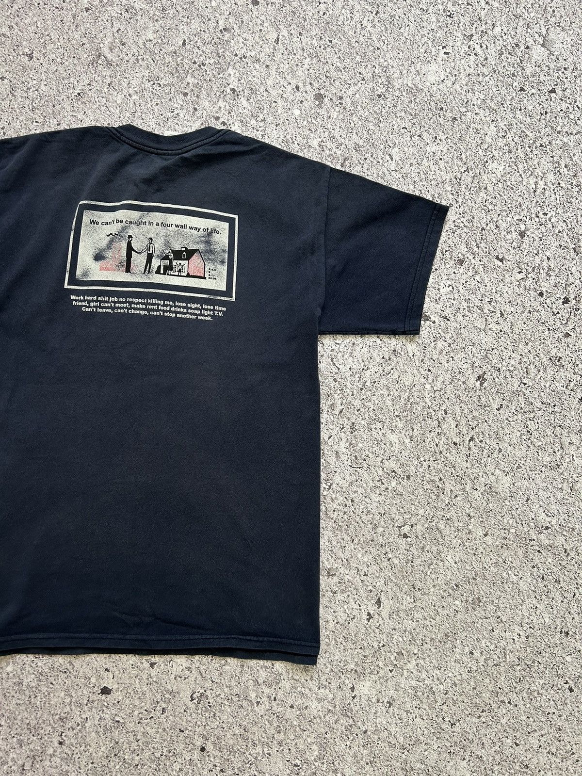 Band Tees × Vintage Vintage 1999 Big And The Kids Table Can't Be Caught T-Shirt Size US M / EU 48-50 / 2 - 8 Thumbnail