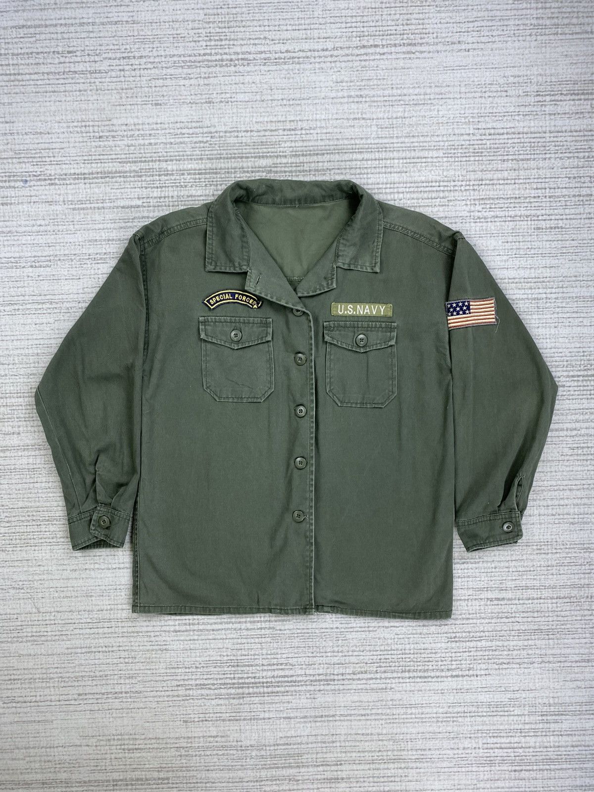 Vintage Vintage Gorge Special Force U.S Army Green Jacket Size US M / EU 48-50 / 2 - 5 Thumbnail