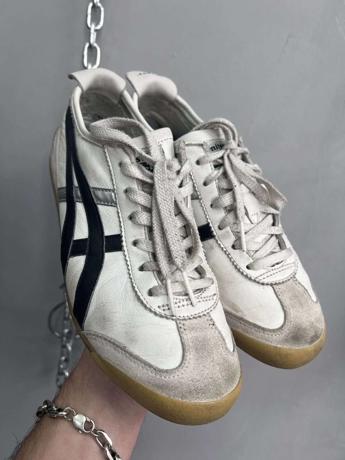 Asics Tiger onitsuka trainers kill bill hype rare y2k leather Size US 7.5 / EU 40-41 - 10 Thumbnail