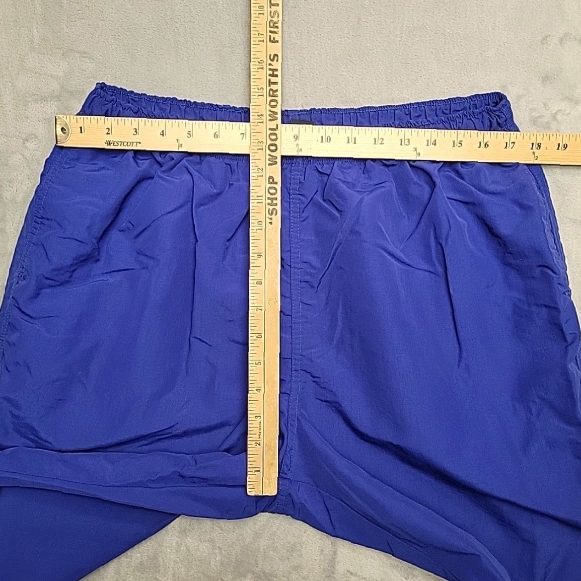 Lands' End VINTAGE Lands' End Track Pants Womens 20 Blue Windbreaker Jogger Pants Wind Resistant Nylon USA Y2K Mens Womens Size 42" / US 20 - 7 Thumbnail