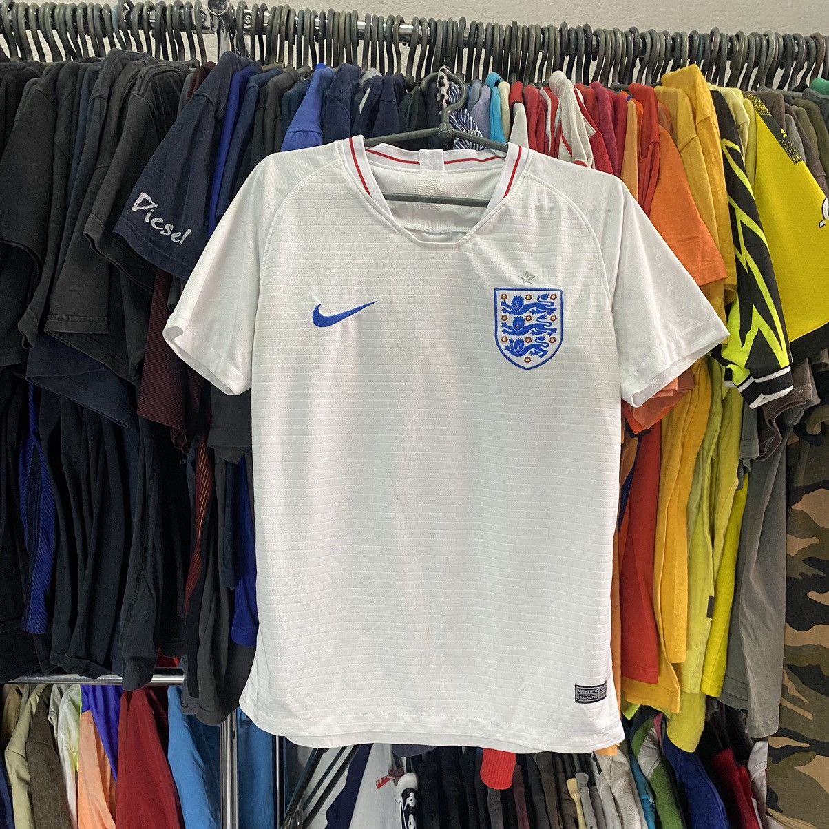 Vintage Vintage Nike FC England National soccer jersey Size US S / EU 44-46 / 1 - 1 Thumbnail