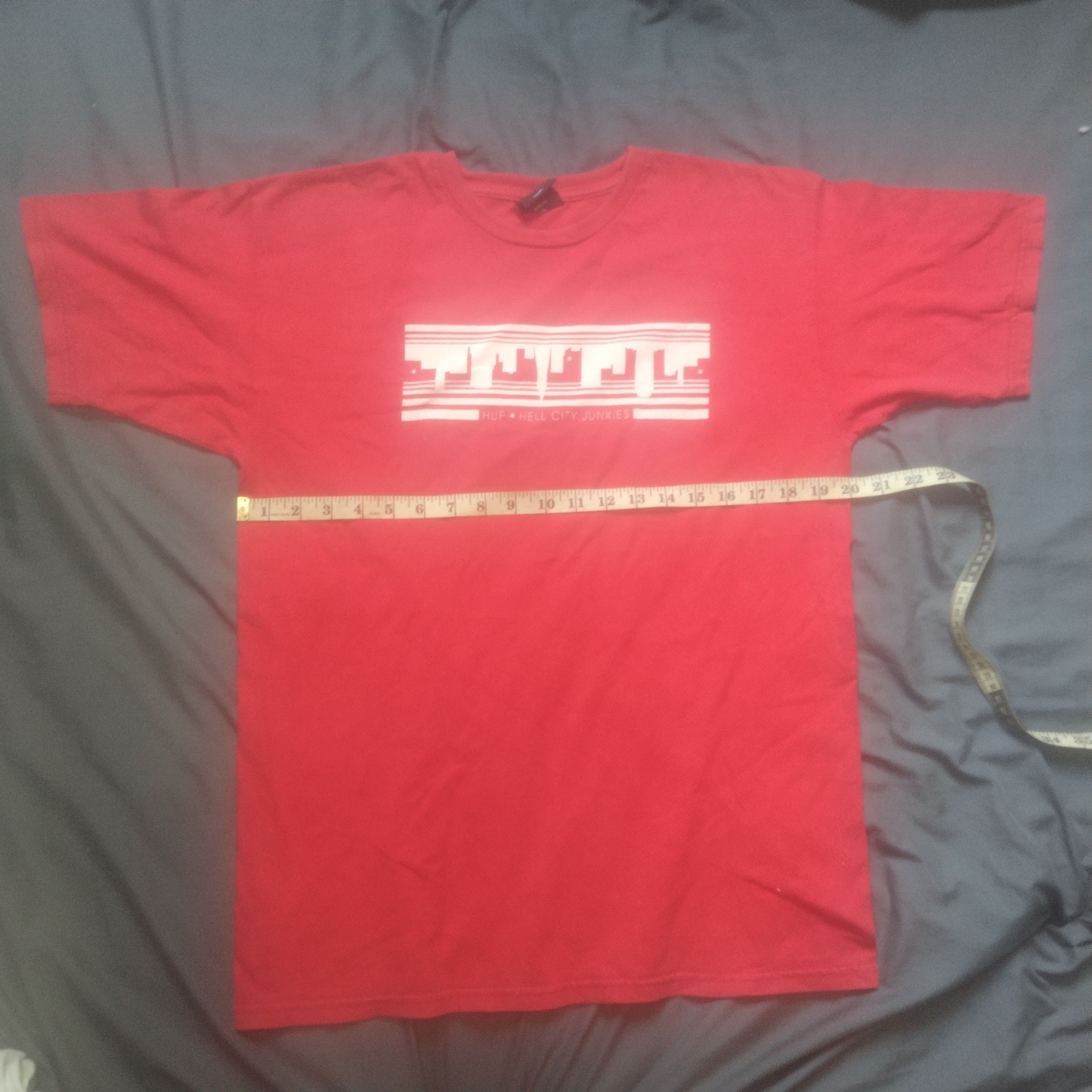Huf HUF Hell City Junkies tee Size US M / EU 48-50 / 2 - 5 Thumbnail