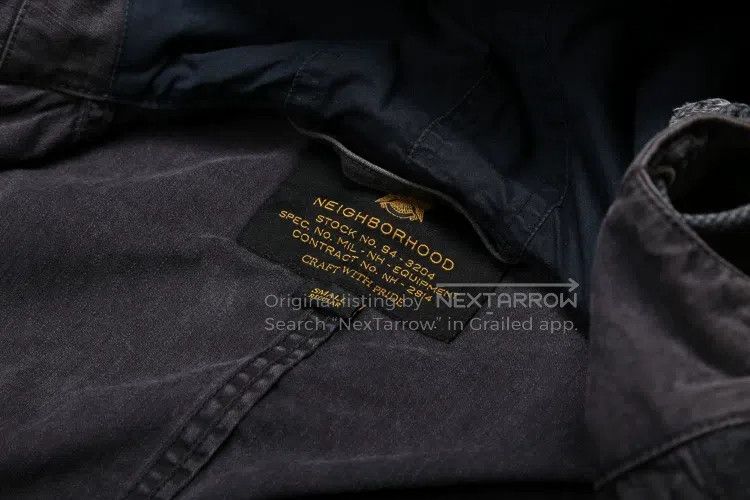 Neighborhood Neighborhood Military Fish Tail Washed Wax Dyed Windbreake Size US S / EU 44-46 / 1 - 5 Thumbnail