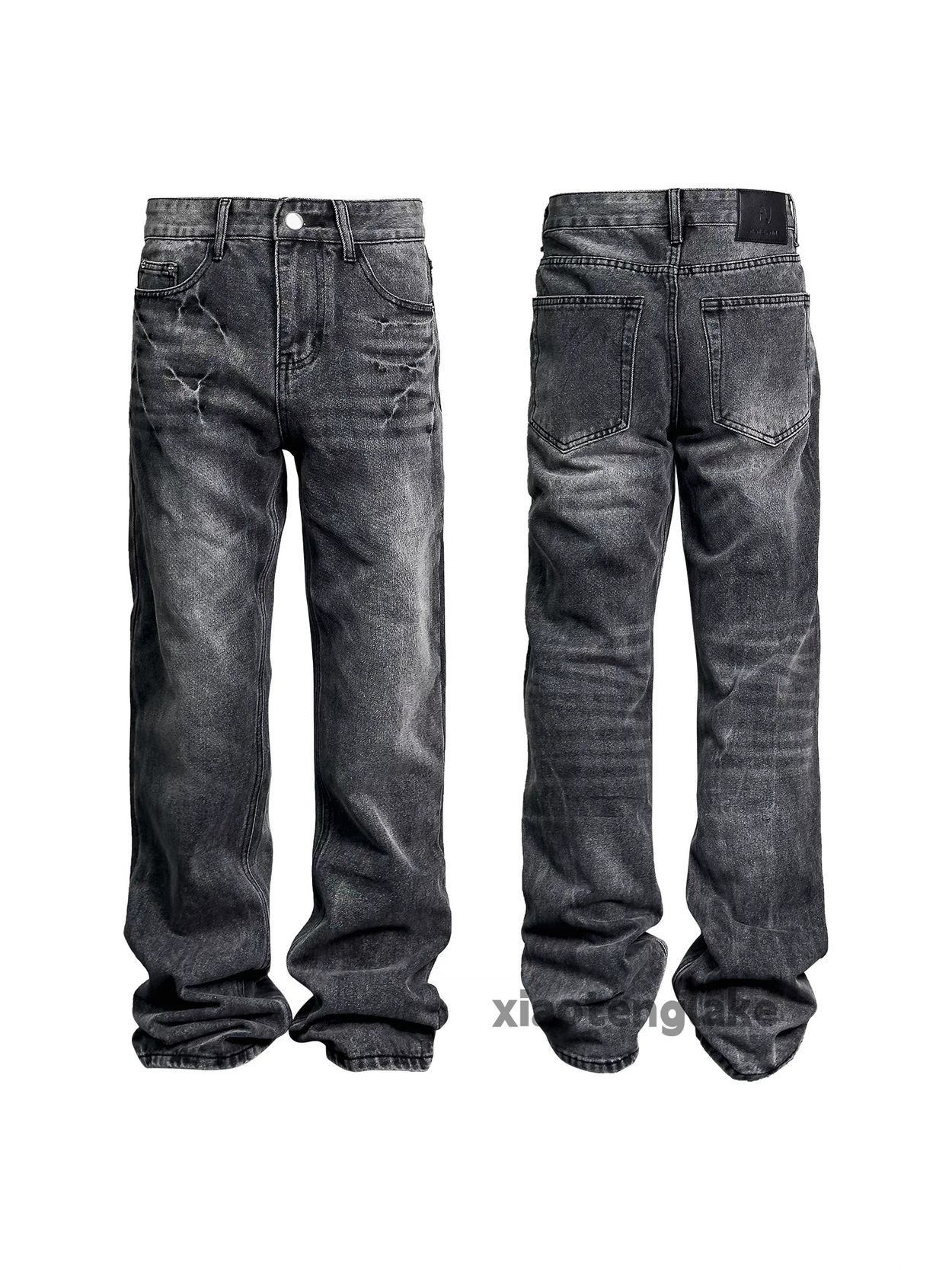 Jean xtl vintage washed faded cleanfit yuppie y2k flared jeans Size US 30 / EU 46 - 6 Thumbnail