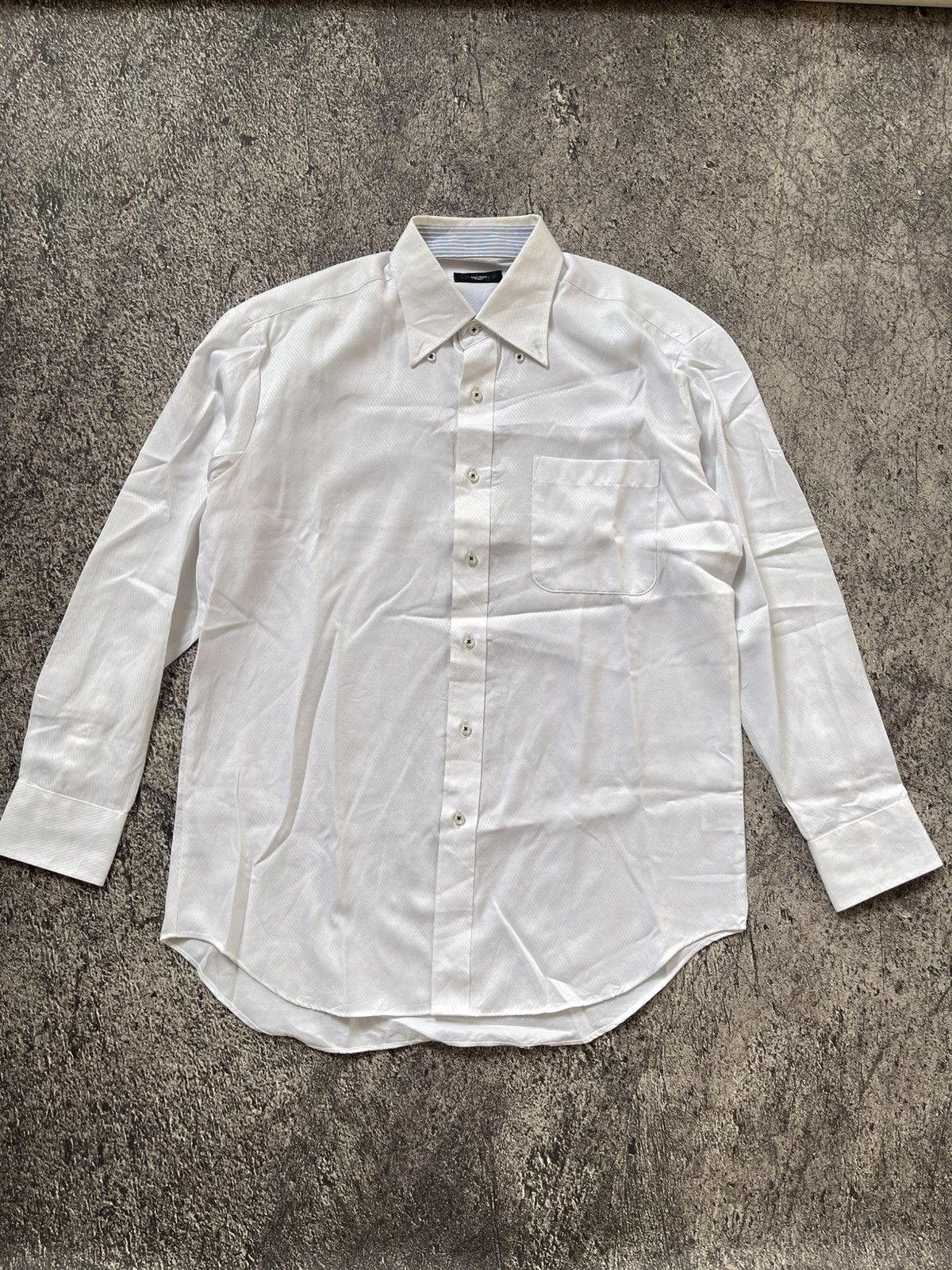 Japanese Brand Y’SACSNY WHITE BASIC SHIRT Size US L / EU 52-54 / 3 - 1 Thumbnail