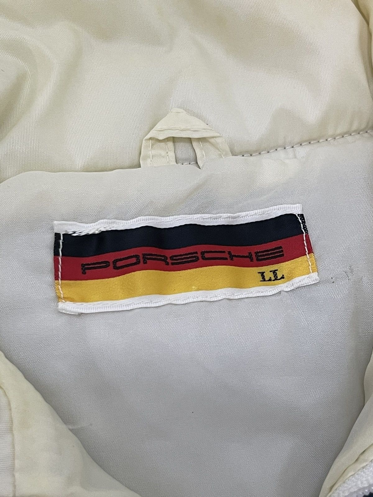 Porsche Design Rare Vtg 80s/90 Porsche Padding Vest 5🟩8 Size US L / EU 52-54 / 3 - 18 Thumbnail
