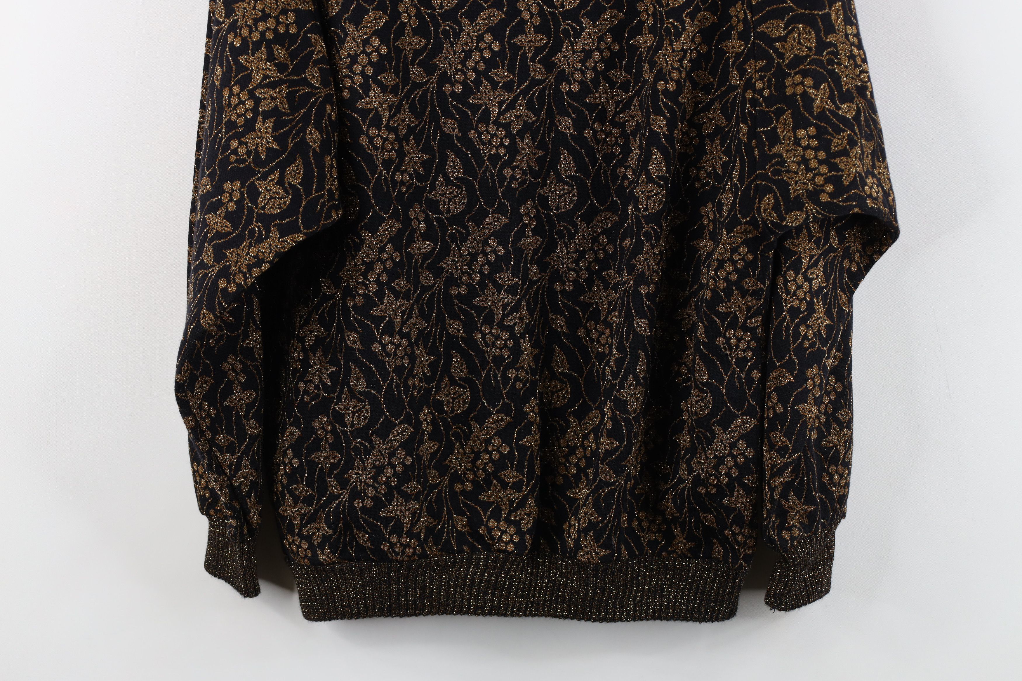 Vintage Vintage 80s 90s Streetwear Knit Flower Crewneck Sweater USA Size M / US 6-8 / IT 42-44 - 10 Thumbnail