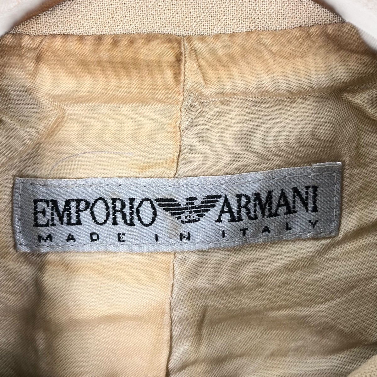 Emporio Armani Designer ARMANI BY EMPORIO ARMANI Italy Cross Button Jacket Size XS / US 0-2 / IT 36-38 - 5 Thumbnail