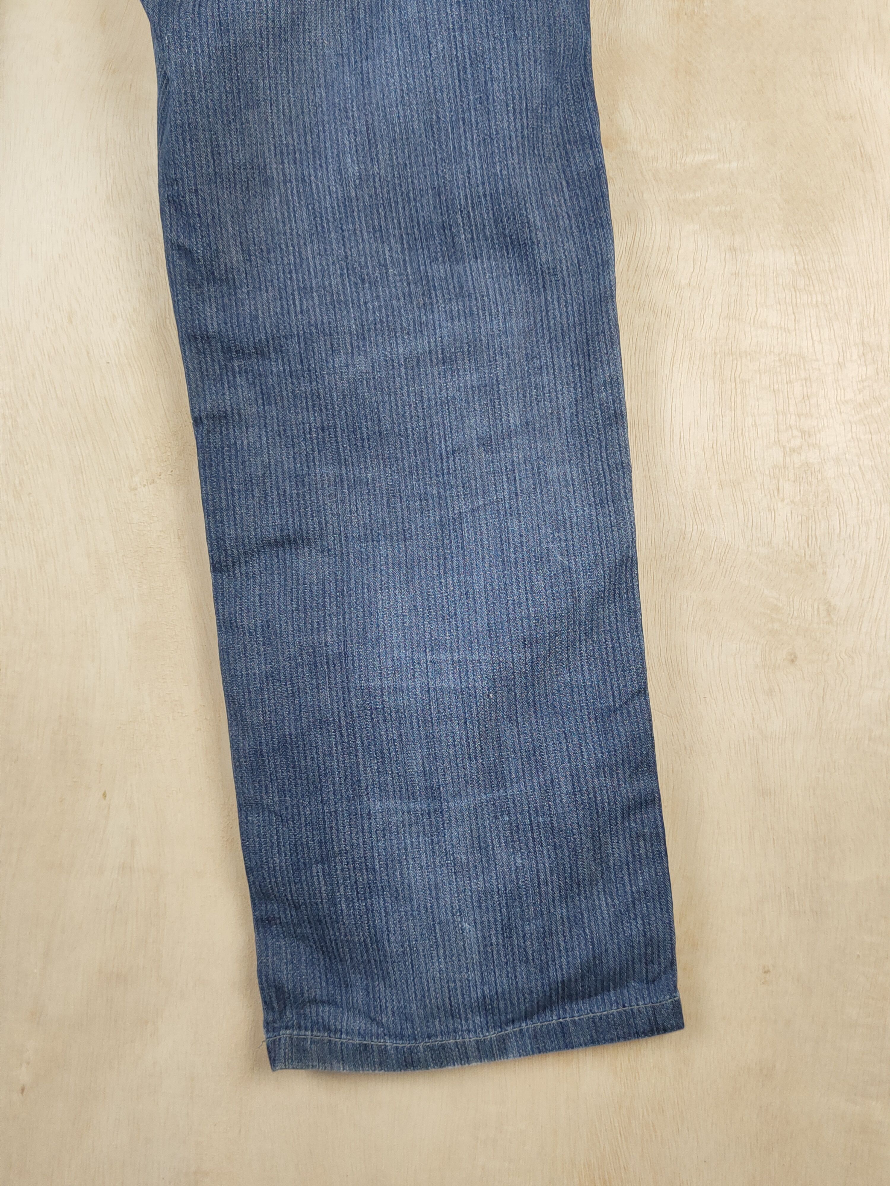 Edwin Edwin Dark Blue Faded Distressed Ripped Jeans #S2475 Size US 31 - 13 Thumbnail