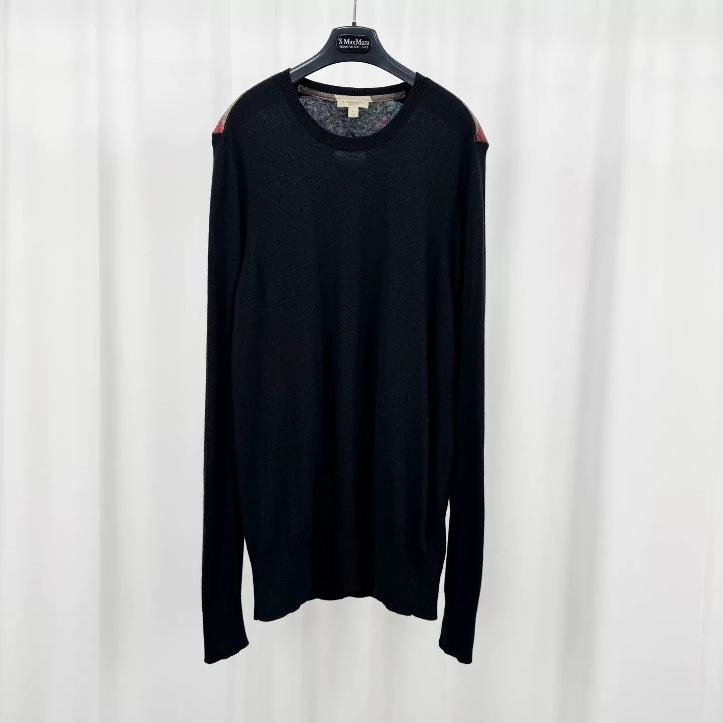 Burberry Burberry Check Pattern Cashmere Sweater Size US XL / EU 56 / 4 - 1 Thumbnail