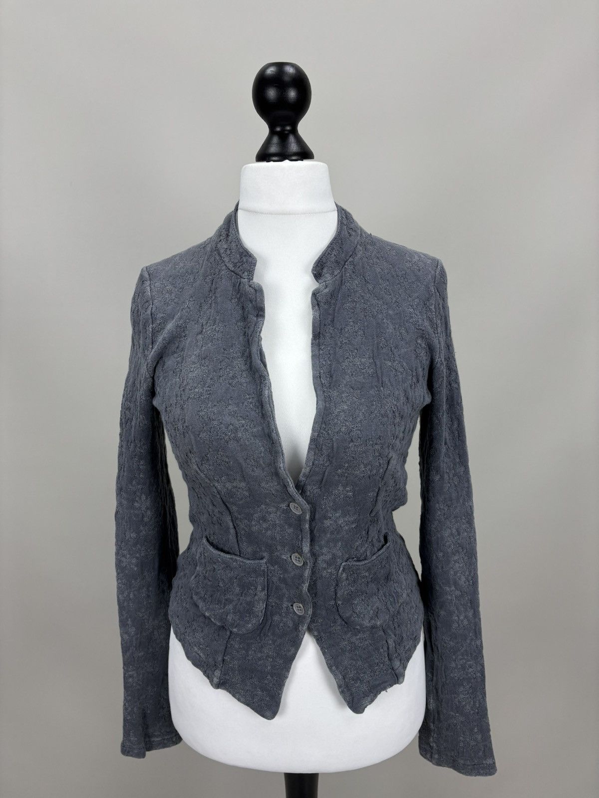 Transit Womens blazer Transit Par Such Size 2 Color Gray Size S / US 4 / IT 40 - 2 Thumbnail