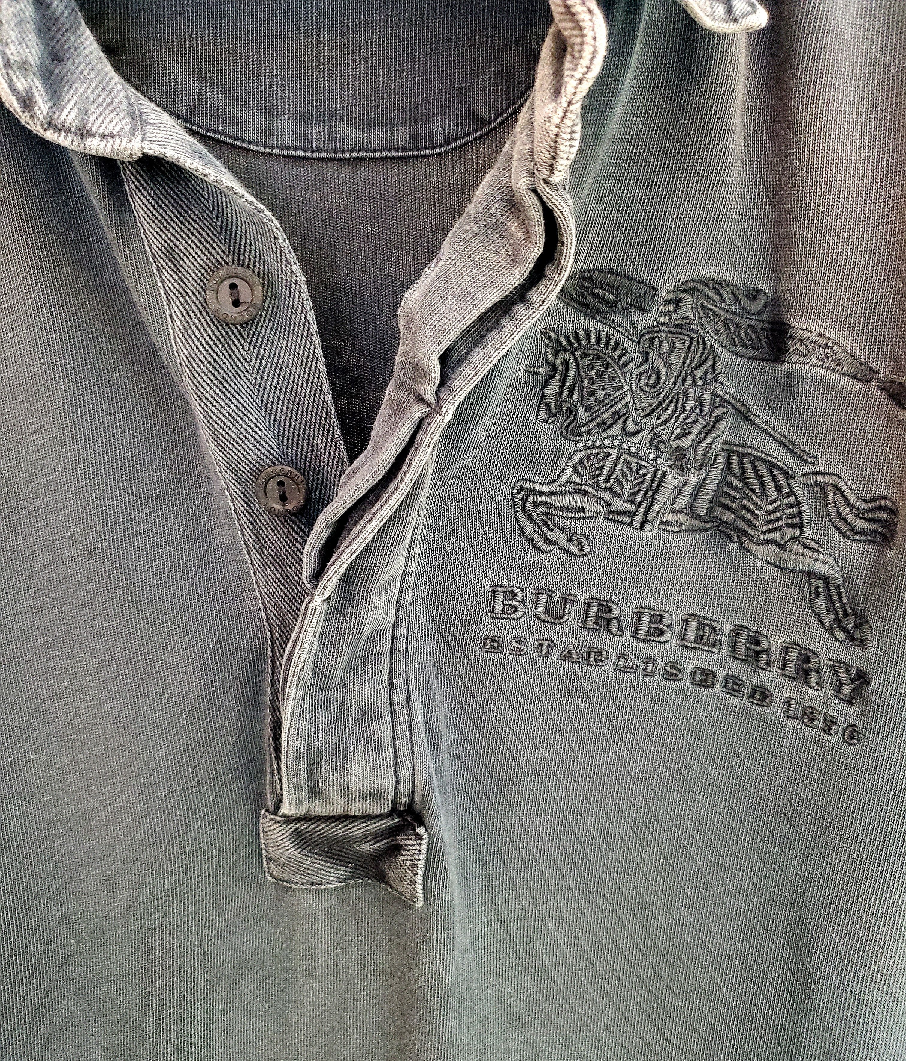 Burberry Vintage Barberry big logo Longsleeve Tshirt size XXL Size US XXL / EU 58 / 5 - 3 Thumbnail