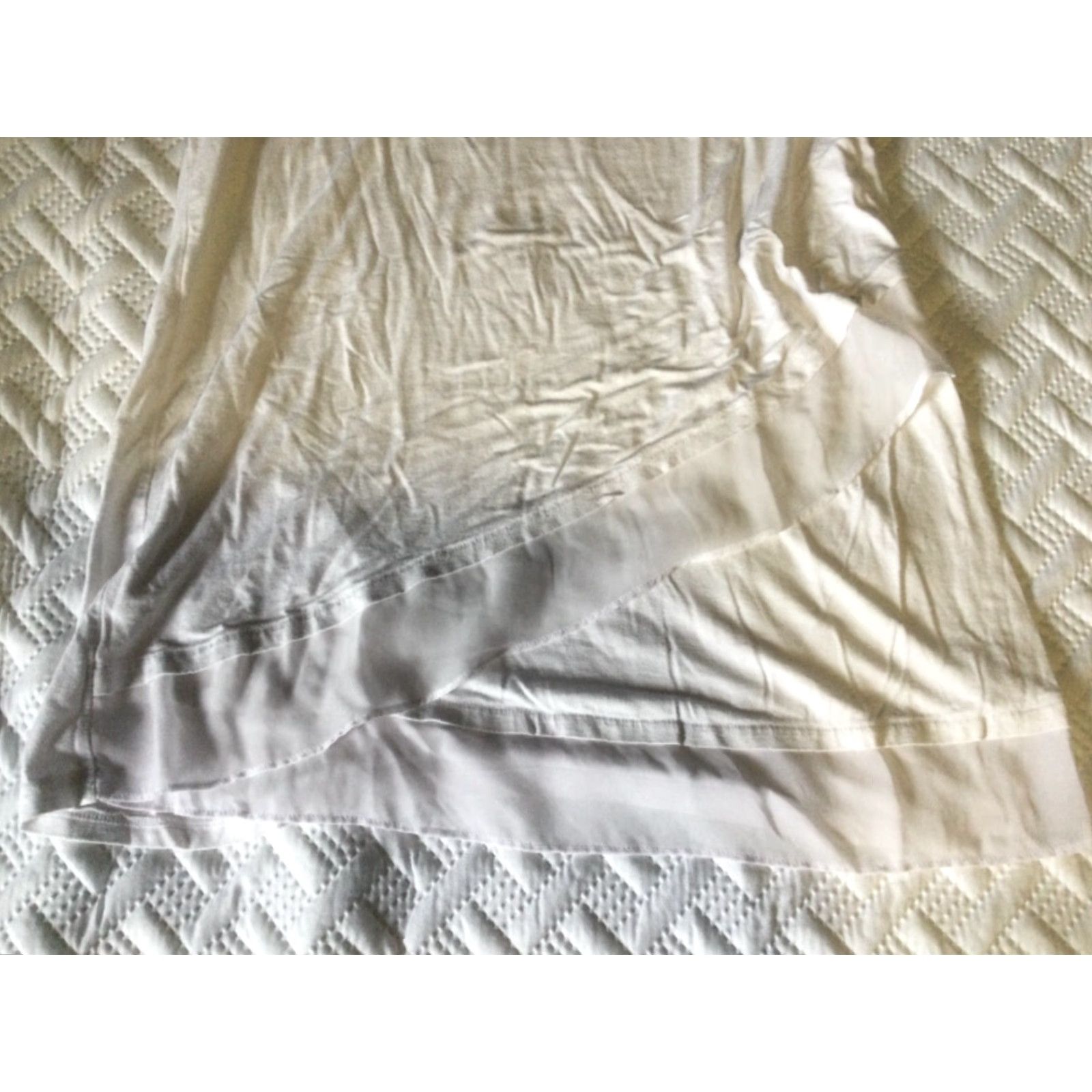 Vintage VINTAGE The Limited Solid T-Shirt Women’s Medium White Short Sleeve Regular Fit Size M / US 6-8 / IT 42-44 - 5 Thumbnail