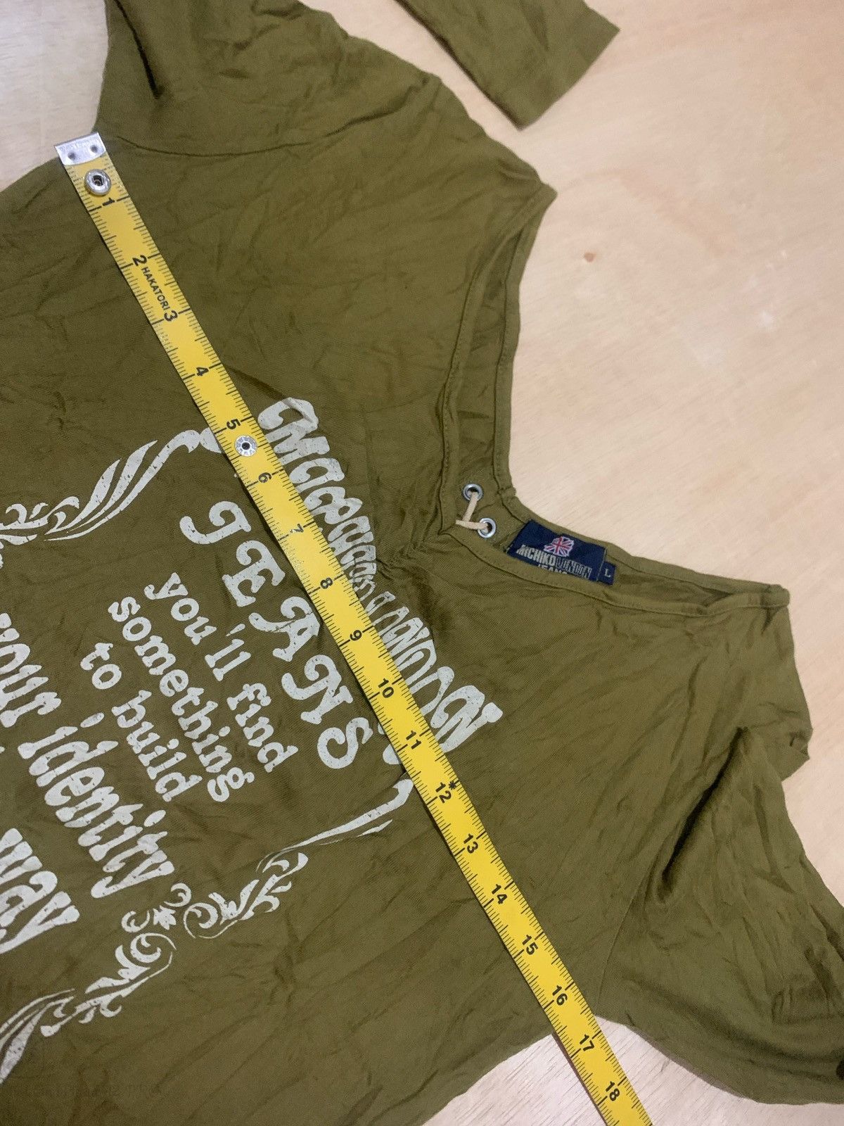 If Six Was Nine × Japanese Brand × Michiko Koshino London Y2k Michiko London Jeans Laced Ifsixwasnine Style Size L / US 10 / IT 46 - 9 Thumbnail