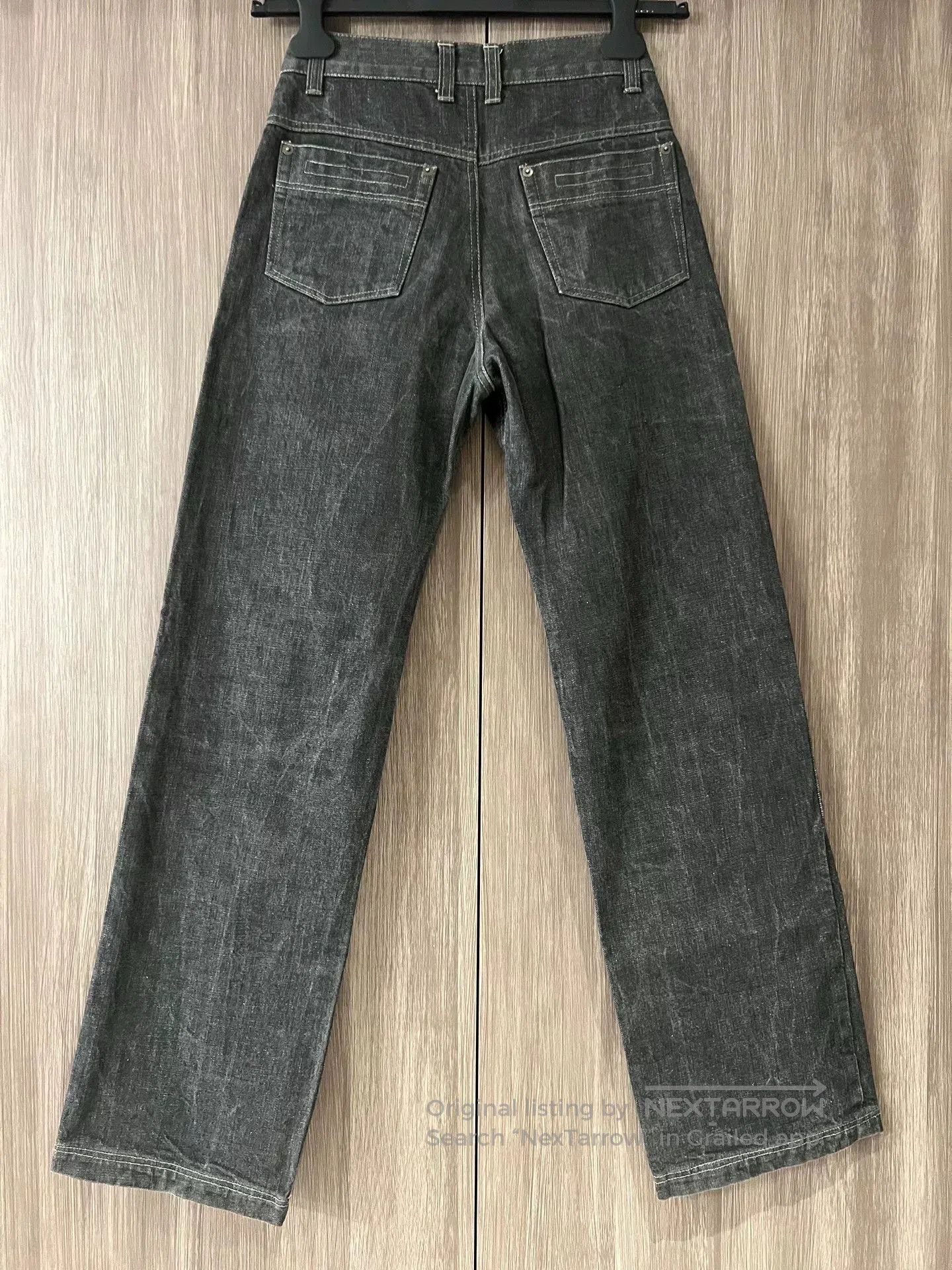 Julius Julius NUKE Straight Cut Denim Pants. Size US 30 / EU 46 - 2 Thumbnail