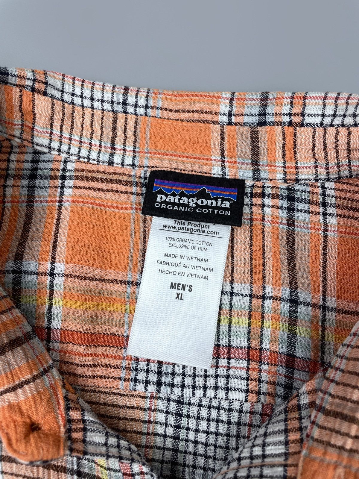 Patagonia Patagonia Organic Cotton Multicoloured Check Shirt Size XL Size US XL / EU 56 / 4 - 11 Thumbnail