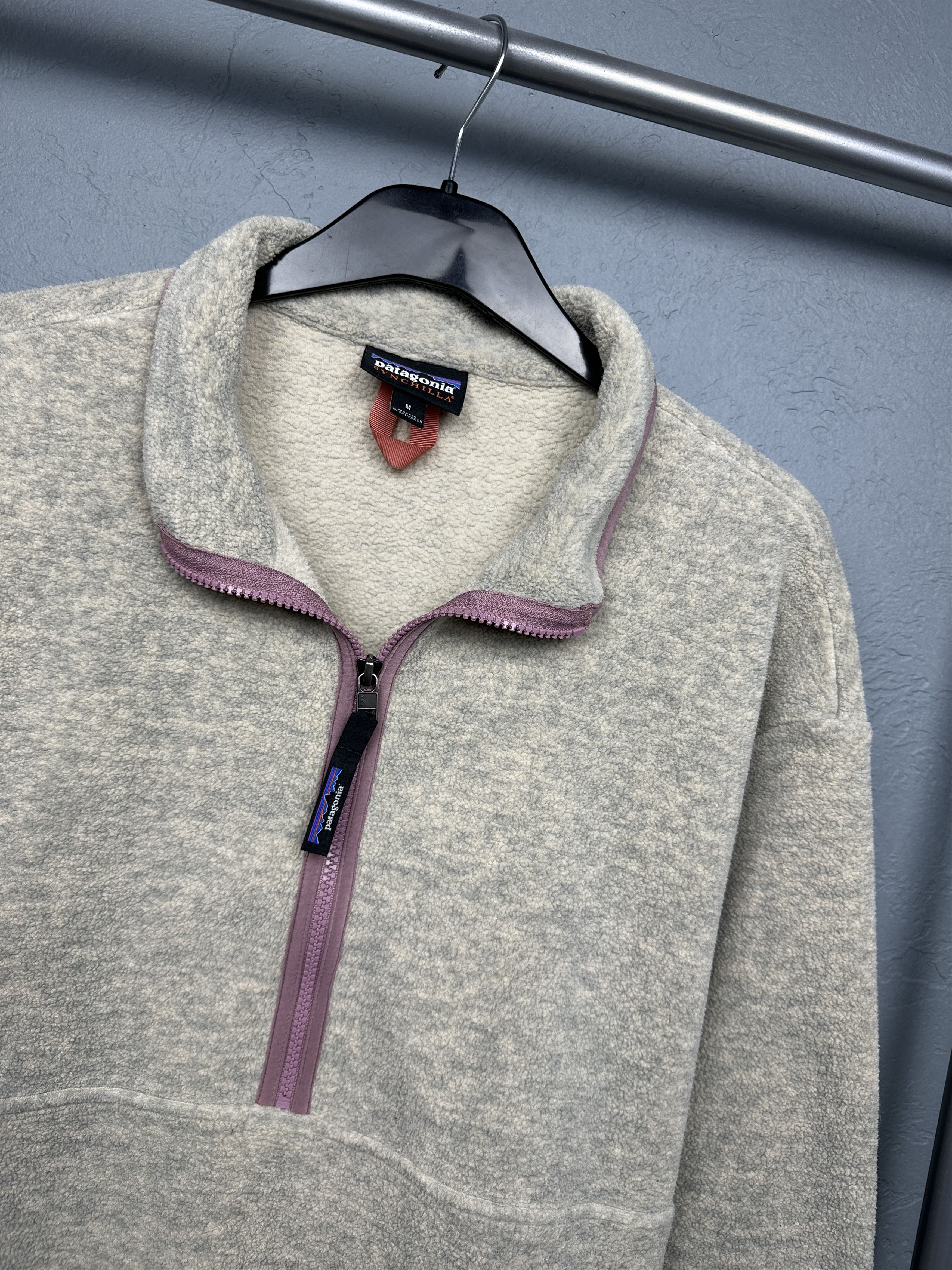 Patagonia × Vintage Patagonia Synchilla Womens Fleece Jacket Size M / US 6-8 / IT 42-44 - 2 Thumbnail