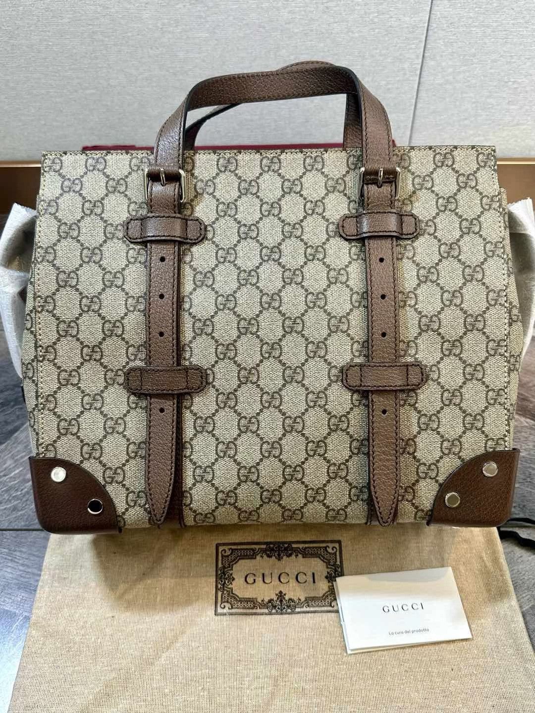 Gucci Gucci Monogram Tote Handbag Size ONE SIZE - 1 Thumbnail